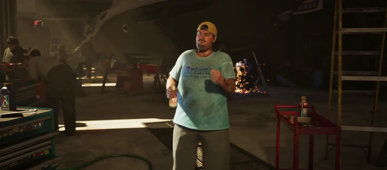 Cal Hampton in a frame from Grand Theft Auto VI Trailer 2