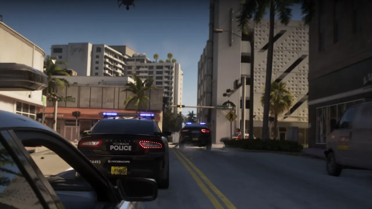 Bravado Buffalo in a frame from Grand Theft Auto VI: An Extended Look